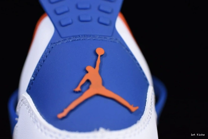 1st Kicks 4 308497- white blue bright crimson-royal air jordan HighQuality 1823 1108